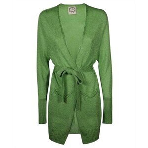 NWT Pink Memories 11035 LUREX HELEN Cardigan - Green Size 44